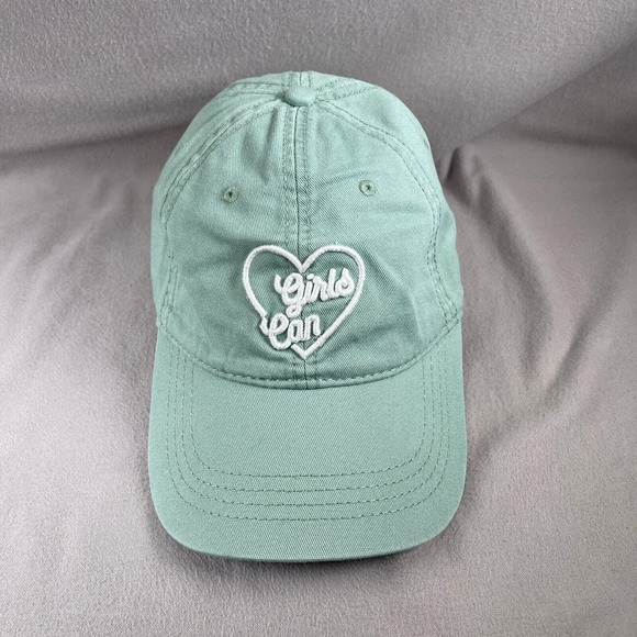 American Eagle Hat Womens One Size Green Strapback Cap Adjustable Embroidered - Picture 6 of 10